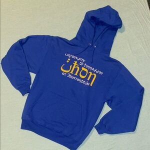 Jerzees blue hoodie size S University of Tennessee at Chattanooga Honors NWOT